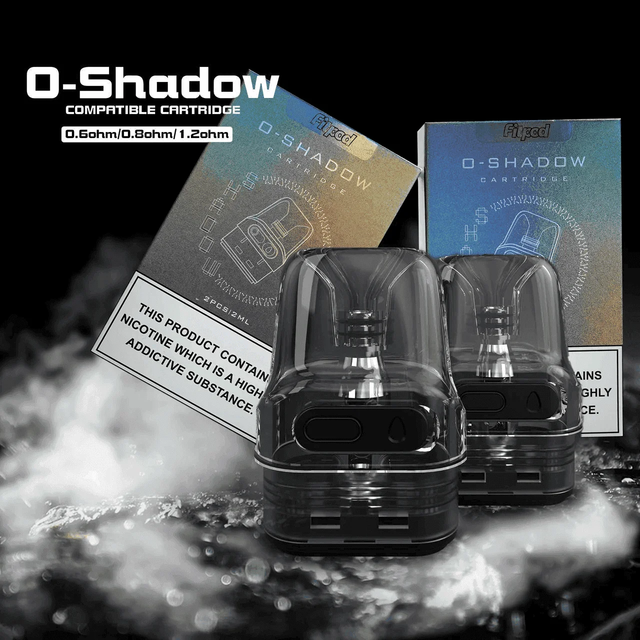 Fitpod O-SHADOW 主機注油空倉通用OXVA小蠻牛